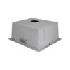 Мийка для кухні інтегрована під стільницю Lidz Handmade H4843 Brushed Steel 3,0/1,0 мм LDH4843BRU49441