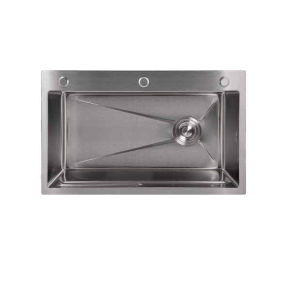 Мийка для кухні інтегрована Lidz Handmade H7545 Brushed Steel 3,0/1,0 мм LDH7545BRU49457 Мийка для кухні інтегрована Lidz Handmade H7545 Brushed Steel 3,0/1,0 мм LDH7545BRU49457