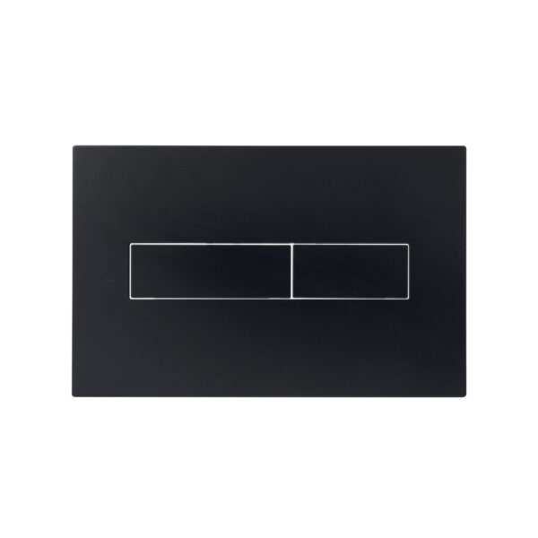 Клавіша змиву Qtap Standard 152x236x28 мм, Matt Black, лінійна QTSTD164BLM49473 Клавіша змиву Qtap Standard 152x236x28 мм, Matt Black, лінійна QTSTD164BLM49473