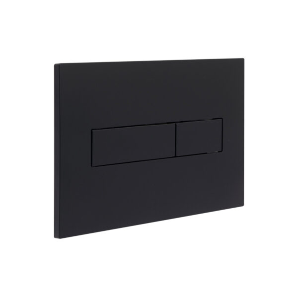 Клавіша змиву Qtap Standard 152x236x28 мм, Matt Black, лінійна QTSTD164BLM49473 Клавіша змиву Qtap Standard 152x236x28 мм, Matt Black, лінійна QTSTD164BLM49473