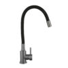 Змішувач для кухні Lidz Aria 015F3 (k35) з гнучким виливом LDARI015F3BGRP49564 Graphite/Black Змішувач для кухні Lidz Aria 015F3 (k35) з гнучким виливом LDARI015F3BGRP49564 Graphite/Black