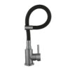 Змішувач для кухні Lidz Aria 015F3 (k35) з гнучким виливом LDARI015F3BGRP49564 Graphite/Black Змішувач для кухні Lidz Aria 015F3 (k35) з гнучким виливом LDARI015F3BGRP49564 Graphite/Black