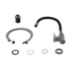 Змішувач для кухні Lidz Aria 015F3 (k35) з гнучким виливом LDARI015F3BGRP49564 Graphite/Black Змішувач для кухні Lidz Aria 015F3 (k35) з гнучким виливом LDARI015F3BGRP49564 Graphite/Black