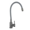 Змішувач для кухні Lidz Aria 015F3 (k35) з гнучким виливом LDARI015F3GGRP49565 Graphite/Grey Змішувач для кухні Lidz Aria 015F3 (k35) з гнучким виливом LDARI015F3GGRP49565 Graphite/Grey