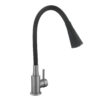 Смеситель для кухни Lidz Aria 015F31 (k35) с гибким изливом LDARI015F31BGRP49566 Graphite/Black Змішувач для кухні Lidz Aria 015F31 (k35) з гнучким виливом LDARI015F31BGRP49566 Graphite/Black