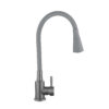 Смеситель для кухни Lidz Aria 015F31 (k35) с гибким изливом LDARI015F31GGRP49567 Graphite/Grey Змішувач для кухні Lidz Aria 015F31 (k35) з гнучким виливом LDARI015F31GGRP49567 Graphite/Grey
