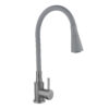 Смеситель для кухни Lidz Aria 015F31 (k35) с гибким изливом LDARI015F31GGRP49567 Graphite/Grey Змішувач для кухні Lidz Aria 015F31 (k35) з гнучким виливом LDARI015F31GGRP49567 Graphite/Grey