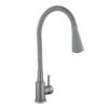 Смеситель для кухни Lidz Aria 015F31 (k35) с гибким изливом LDARI015F31GGRP49567 Graphite/Grey Змішувач для кухні Lidz Aria 015F31 (k35) з гнучким виливом LDARI015F31GGRP49567 Graphite/Grey