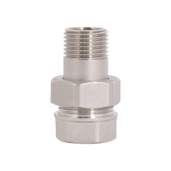 Згон-американка Thermo Alliance Forte 1/2"ВЗ никелированный, прямой, под плоскую прокладку TAFG190W15 Згін-американка Thermo Alliance Forte 1/2"ВЗ нікельований, прямий, під плоску прокладку TAFG190W15
