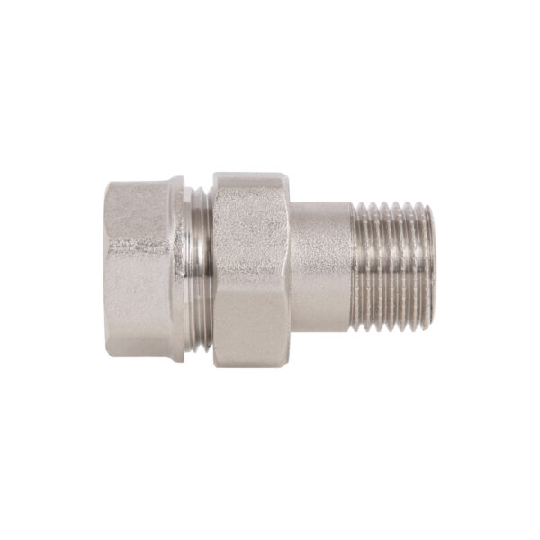 Згон-американка Thermo Alliance Forte 1/2"ВЗ никелированный, прямой, под плоскую прокладку TAFG190W15 Згін-американка Thermo Alliance Forte 1/2"ВЗ нікельований, прямий, під плоску прокладку TAFG190W15