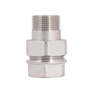 Згон-американка Thermo Alliance Forte 3/4"ВЗ никелированный, прямой, под плоскую прокладку TAFG190W20 Згін-американка Thermo Alliance Forte 3/4"ВЗ нікельований, прямий, під плоску прокладку TAFG190W20