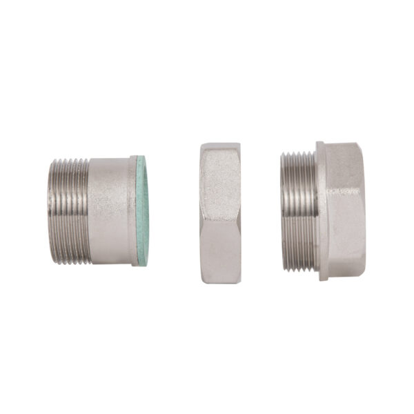 Згон-американка Thermo Alliance Forte 1 1/2"ВЗ никелированный, прямой, под плоскую прокладку TAFG190W40 Згін-американка Thermo Alliance Forte 1 1/2"ВЗ нікельований, прямий, під плоску прокладку TAFG190W40