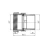 Згон-американка Thermo Alliance Forte 2"ВЗ никелированный, прямой, под плоскую прокладку TAFG190W50 Згін-американка Thermo Alliance Forte 2"ВЗ нікельований, прямий, під плоску прокладку TAFG190W50