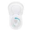 Унітаз підвісний Qtap Robin ML Ultra Quiet 490x365x325 мм, з сидінням Soft-close MagLock, White QTROBML26W49621 Унітаз підвісний Qtap Robin ML Ultra Quiet 490x365x325 мм, з сидінням Soft-close MagLock, White QTROBML26W49621