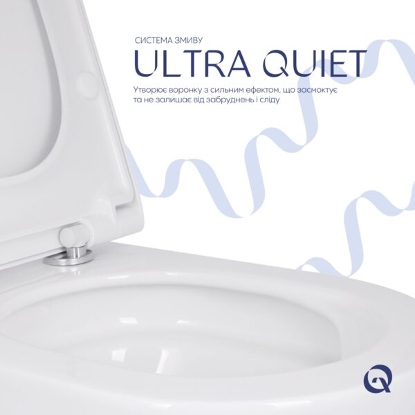 Унітаз підвісний Qtap Scorpio ML Ultra Quiet 490x365x325 мм, з сидінням Soft-close MagLock, White QTSCOML26W49622 Унітаз підвісний Qtap Scorpio ML Ultra Quiet 490x365x325 мм, з сидінням Soft-close MagLock, White QTSCOML26W49622