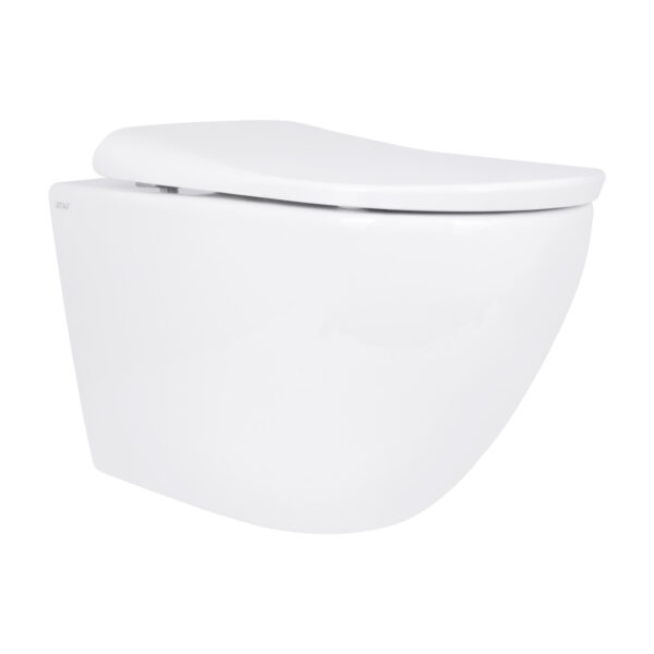 Унітаз підвісний Qtap Robin ML Ultra Quiet 520x365x365 мм, з сидінням Soft-close MagLock, White QTROBML26W49623 Унітаз підвісний Qtap Robin ML Ultra Quiet 520x365x365 мм, з сидінням Soft-close MagLock, White QTROBML26W49623