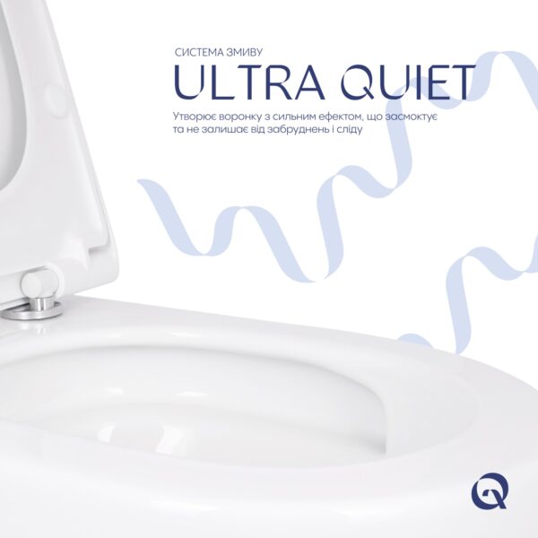 Унітаз підвісний Qtap Robin ML Ultra Quiet 520x365x365 мм, з сидінням Soft-close MagLock, White QTROBML26W49623 Унітаз підвісний Qtap Robin ML Ultra Quiet 520x365x365 мм, з сидінням Soft-close MagLock, White QTROBML26W49623