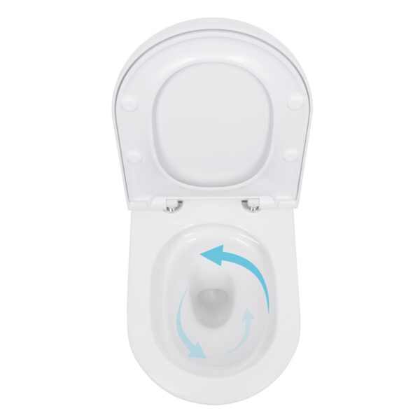 Унітаз підвісний Qtap Scorpio ML Ultra Quiet 520x365x365 мм, з сидінням Soft-close MagLock, White QTSCOML26W49624 Унітаз підвісний Qtap Scorpio ML Ultra Quiet 520x365x365 мм, з сидінням Soft-close MagLock, White QTSCOML26W49624