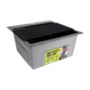 Сушарка на кухонну мийку Lidz Acsis LA04 Black, квадратна основа, для посуду 430х216 мм LDACSLA04BLM49762 Сушарка на кухонну мийку Lidz Acsis LA04 Black, квадратна основа, для посуду 430х216 мм LDACSLA04BLM49762