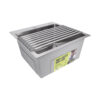 Сушарка на кухонну мийку Lidz Acsis LA11 Gray, плоска основа, для посуду 430х218 мм LDACSLA11GRA49765 Сушарка на кухонну мийку Lidz Acsis LA11 Gray, плоска основа, для посуду 430х218 мм LDACSLA11GRA49765