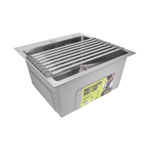 Сушарка на кухонну мийку Lidz Acsis LA11 Gray, плоска основа, для посуду 430х218 мм LDACSLA11GRA49765 Сушарка на кухонну мийку Lidz Acsis LA11 Gray, плоска основа, для посуду 430х218 мм LDACSLA11GRA49765