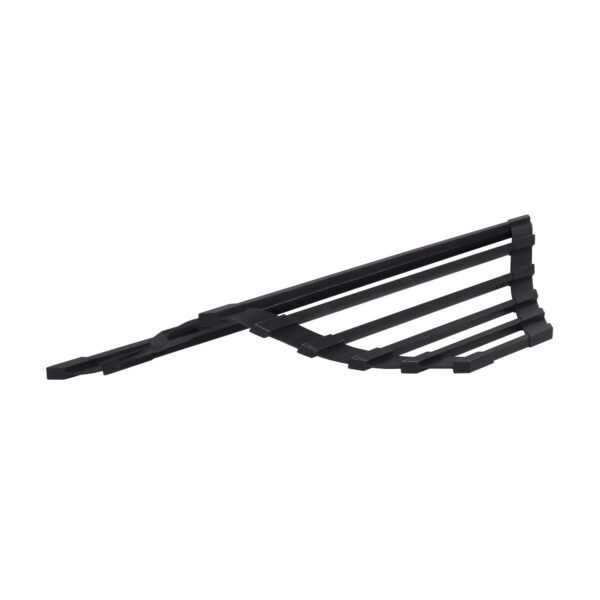 Сушарка на кухонну мийку кутова Lidz Acsis LA18 Black, квадратна основа, для посуду 430х175 мм LDACSLA18BLM49771 Сушарка на кухонну мийку кутова Lidz Acsis LA18 Black, квадратна основа, для посуду 430х175 мм LDACSLA18BLM49771