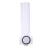 Кутова трубка змиву Qtap 82х74х262 мм White для інсталяції Standard QTSTD167W49807