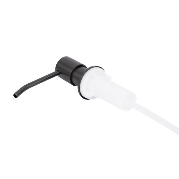 Дозатор для миючого засобу Lidz Acsis LA30 Brushed Black PVD, круглий LDACSLA30BLM49827 Дозатор для миючого засобу Lidz Acsis LA30 Brushed Black PVD, круглий LDACSLA30BLM49827