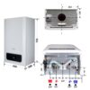 Котел газовий Thermo Alliance EWA 28 кВт двухконтурний, конденсаційний