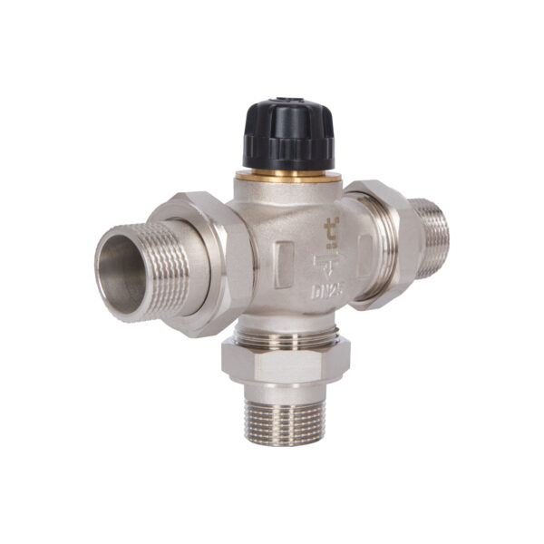 Кран триходовий розподільний без термоголовки Thermo Alliance Forte (M30x1,5; 30-70°С) 1" (11/4") TAF362W2532 Кран триходовий розподільний без термоголовки Thermo Alliance Forte (M30x1,5; 30-70°С) 1" (11/4") TAF362W2532