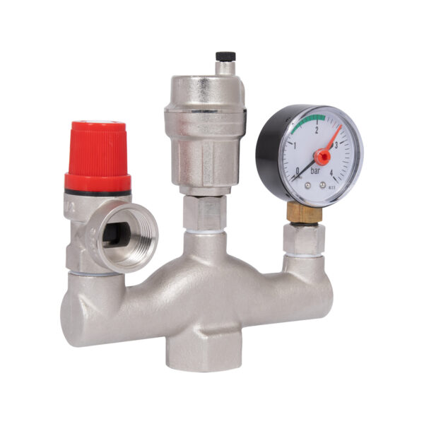 Група безпеки Forte 1"В для котла з теплоізоляцієй (у зборі) TAF290 Thermo Alliance Група безпеки Forte 1"В для котла з теплоізоляцієй (у зборі) TAF290 Thermo Alliance