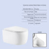 Готовое решение Qtap для ванной комнаты: подвесной унитаз Taurus Ultra Quiet 515×360×350 + комплект инсталляции Nest 4 в 1 Готове рішення Qtap для ванної кімнати: підвісний унітаз Taurus Ultra Quiet 515×360×350 + комплект інсталяції Nest 4 в 1
