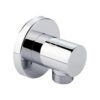 Акційний набір Qtap 1+1=3: Підключення для шланга Spojeni Chrome, округле QTCRMB030 Акційний набір Qtap 1+1=3: Підключення для шланга Spojeni Chrome, округле QTCRMB030
