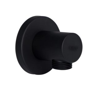 Акційний набір Qtap 1+1=3: Підключення для шлангу Spojeni Matt Black, округле QTCRBB030 Акційний набір Qtap 1+1=3: Підключення для шлангу Spojeni Matt Black, округле QTCRBB030