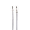 Шланг для змішувача Thermo Alliance Standart  80 см, нерж. обплетення в силіконі, М10x1/2"В (пара) TAS391W80