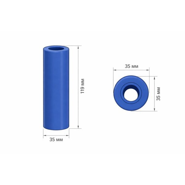 Захисна втулка Thermo Alliance Standart на теплоізоляцію для труби 16 мм (синя) Захисна втулка Thermo Alliance Standart на теплоізоляцію для труби 16 мм (синя)