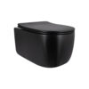 Унітаз підвісний Qtap Taurus Ultra Quiet 515×360×350 мм, Matt Black, з сидінням Slim Duroplast / Soft-close / Quick Release Унітаз підвісний Qtap Taurus Ultra Quiet 515×360×350 мм, Matt Black, з сидінням Slim Duroplast / Soft-close / Quick Release