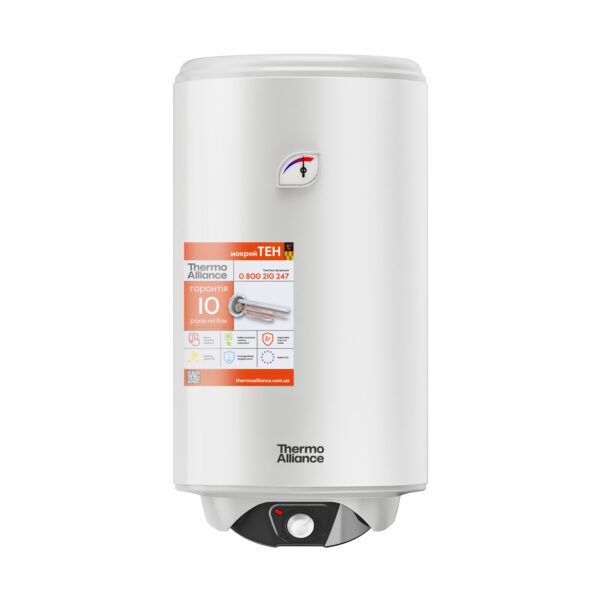 Водонагреватель электрический Thermo Alliance Spectra 50 л вертикальный, мокрый ТЭН 1,5 кВт, d 435 мм Водонагрівач електричний Thermo Alliance Spectra 50 л вертикальний, мокрий ТЕН 1,5 кВт, d 435 мм