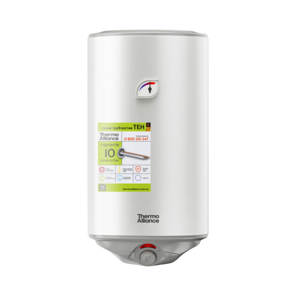 Водонагреватель электрический Thermo Alliance Spectra slim 50 л вертикальный, сухие ТЭНы 1,6 кВт, d 360 мм Водонагрівач електричний Thermo Alliance Spectra slim 50 л вертикальний, сухі ТЕНи 1,6 кВт, d 360 мм