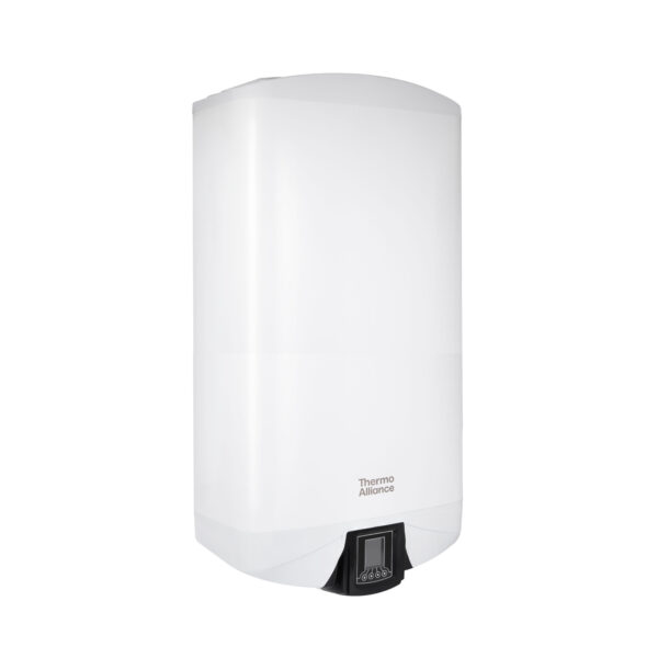 Водонагрівач електричний Thermo Alliance Spectra Flat 80 л універсальний, мокрий ТЕН 3,3 кВт, h 279 мм Водонагрівач електричний Thermo Alliance Spectra Flat 80 л універсальний, мокрий ТЕН 3,3 кВт, h 279 мм