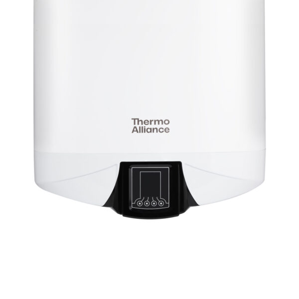 Водонагрівач електричний Thermo Alliance Spectra Flat 80 л універсальний, мокрий ТЕН 3,3 кВт, h 279 мм Водонагрівач електричний Thermo Alliance Spectra Flat 80 л універсальний, мокрий ТЕН 3,3 кВт, h 279 мм