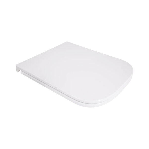 Сидіння для унітаза Qtap (Cardinal 620), White, з мікроліфтом Slim Duroplast, Quick Release QTSC179W50766