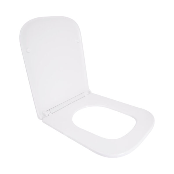 Сидіння для унітаза Qtap (Cardinal 620), White, з мікроліфтом Slim Duroplast, Quick Release QTSC179W50766