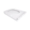 Сидіння для унітаза Qtap (Cardinal 620), White, з мікроліфтом Slim Duroplast, Quick Release QTSC179W50766