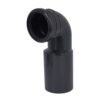 Патрубок Qtap сливной угловой DN90 112х158х304 мм для инсталляции Standard QTSTD167BL50800 Патрубок Qtap зливний кутовий DN90 112х158х304 мм для інсталяції Standard QTSTD167BL50800