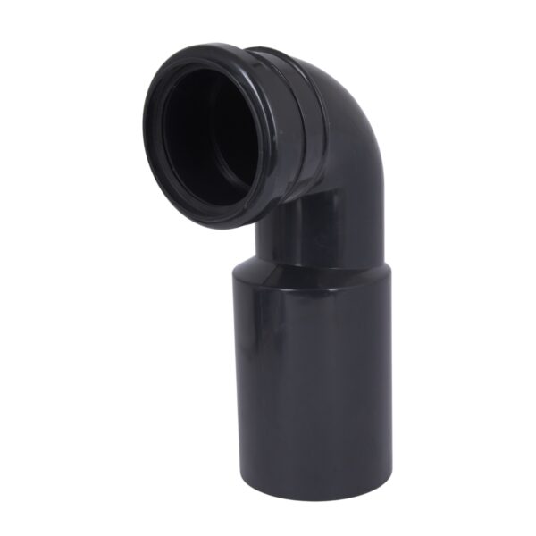 Патрубок Qtap сливной угловой DN90 112х158х304 мм для инсталляции Standard QTSTD167BL50800 Патрубок Qtap зливний кутовий DN90 112х158х304 мм для інсталяції Standard QTSTD167BL50800