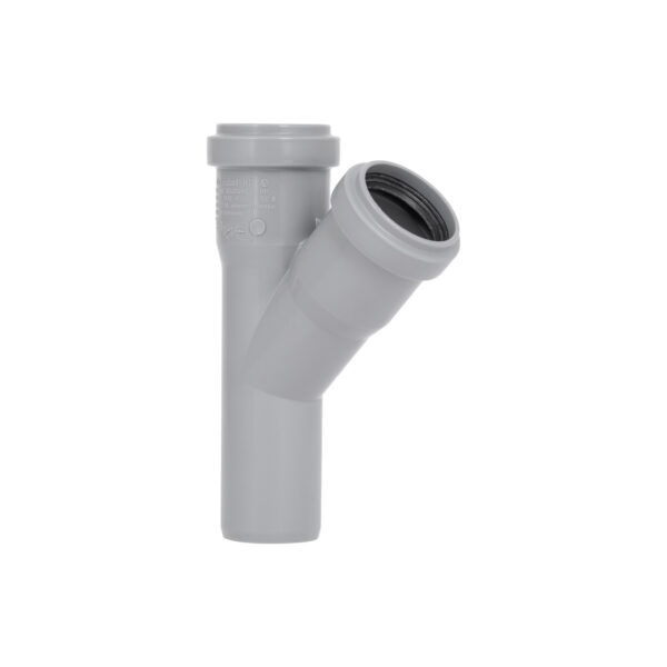 Трійник каналізаційний Ostendorf-OSMA HT-System PLUS d32/32/32×45° Трійник каналізаційний Ostendorf-OSMA HT-System PLUS d32/32/32×45°