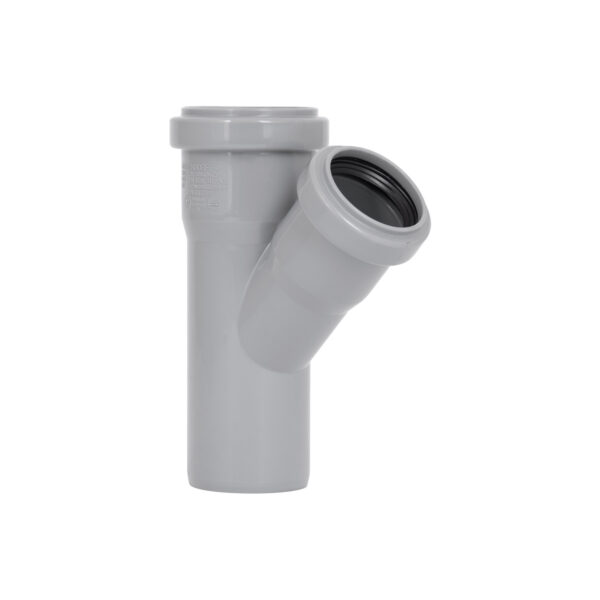 Трійник каналізаційний Ostendorf-OSMA HT-System PLUS d50/40/50×45° Трійник каналізаційний Ostendorf-OSMA HT-System PLUS d50/40/50×45°