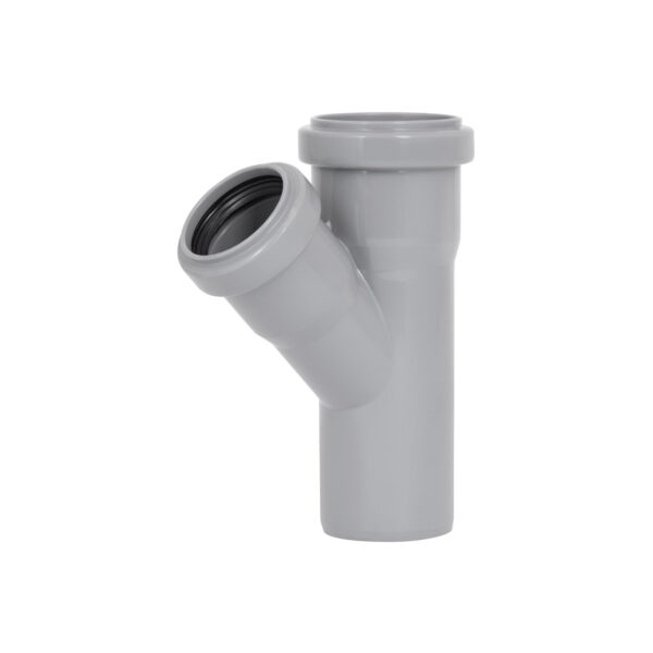 Трійник каналізаційний Ostendorf-OSMA HT-System PLUS d50/40/50×45° Трійник каналізаційний Ostendorf-OSMA HT-System PLUS d50/40/50×45°