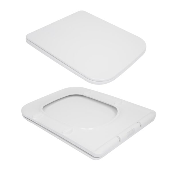 Унітаз підлоговий Qtap Crow Ultra Quiet безобідковий з сідінням Soft-close QTCRO27W51028 Унітаз підлоговий Qtap Crow Ultra Quiet безобідковий з сідінням Soft-close QTCRO27W51028